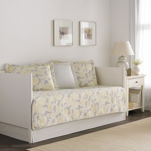 Laura-Ashley-Joy-Daybed-Bedding-Set-in-Grey-Yellow