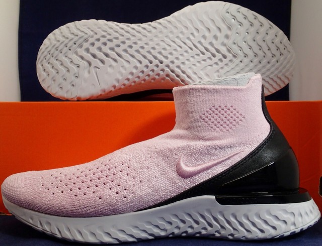 nike rise react flyknit pink
