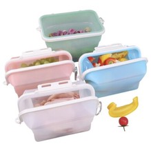 Collapsible Silicone Food Storage Container B...