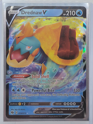 Drednaw V 014/073 - Champions Path NM Full Art Ultra Rare Pokemon Card |  eBay