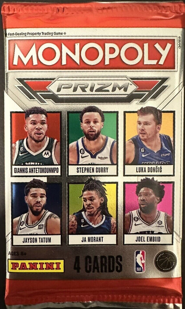 2022 2023 22 23 PANINI Prizm NBA Monopoly BASKETBALL CARD PACK NEW