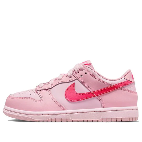 Nike Dunk Low Triple Pink Barbie PS Preschool girls kids shoes Size 11c eBay