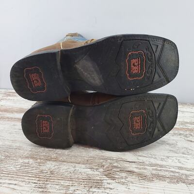 Potro Rebelde Square Toe Western Boots Mens 8 | eBay display picture 2