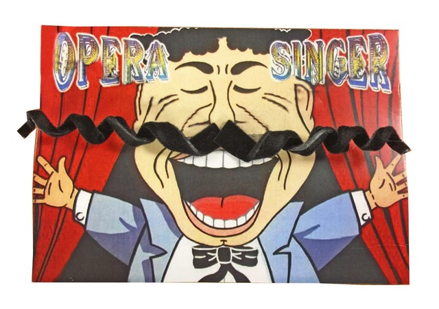 Black Curly Moustache Go Compare Opera Singer Twisted Tash Fancy Dress 