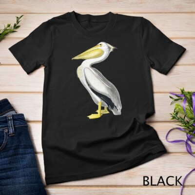 Pelican Ocean Bird Gift White Pelican Unisex T-shirt