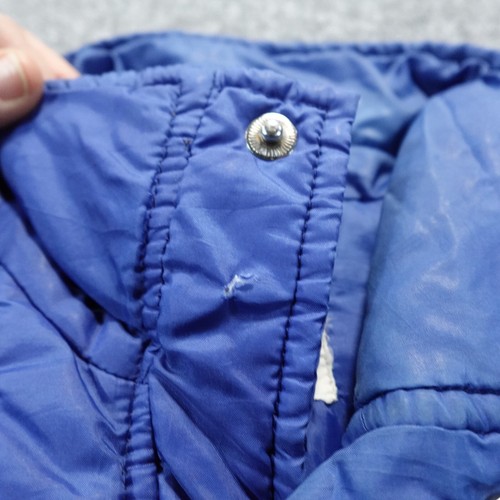 Dickies Vest Mens L Blue VIntage Puffer Work Wear Coat Sleeveless Jacket 7733 - Picture 6 of 12