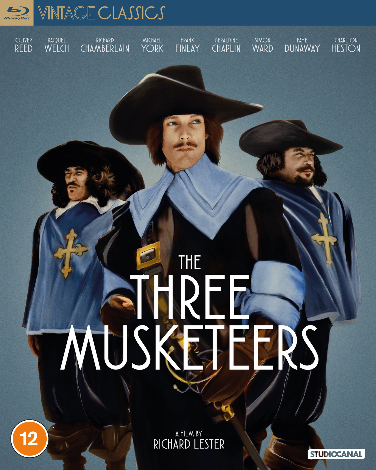 The Three Musketeers (Blu-ray) Christopher Lee Raquel Welch Oliver Reed