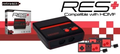Retro-bit RES Plus HD Console for NES Cartridges