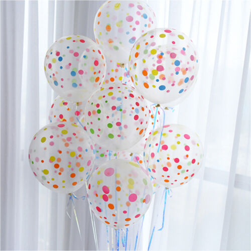 50 Palloncini a Punti in Lattice Colorati Decorazioni Natalizie Accessori per Feste - Foto 7 di 10