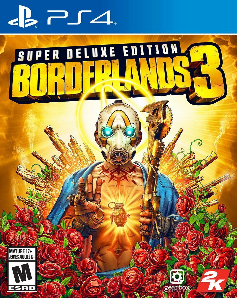 Borderlands *SUPER DELUXE EDITION* (PS4) New LIMITED STEELBOOK