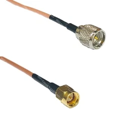 RG316 MINI UHF MALE to SMA MALE RF Cable Rapid-SHIP LOT