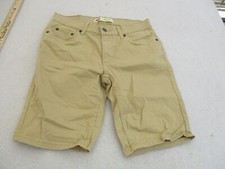 levi's 511 slim beige shorts sz 16 reg