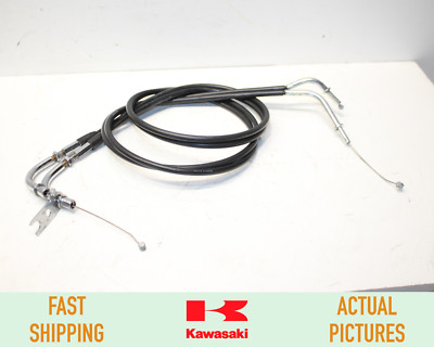 09 - 13 KAWASAKI VN1700B VULCAN VOYAGER THROTTLE CABLE SET OF 2