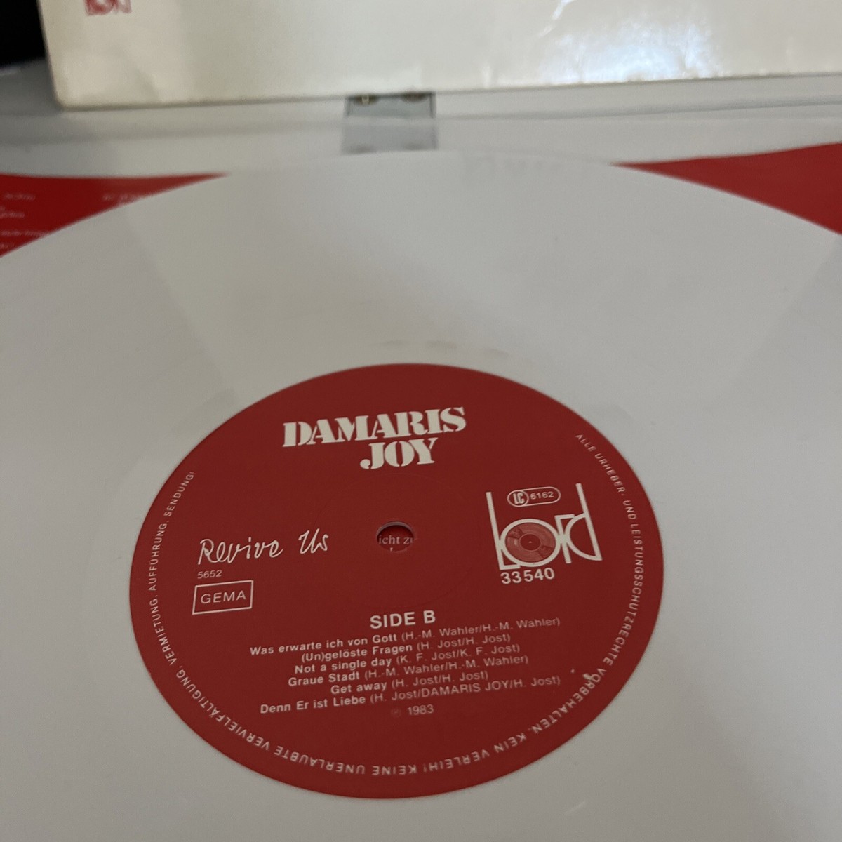 DAMARIS JOY LP REVIVE US R126 | eBay