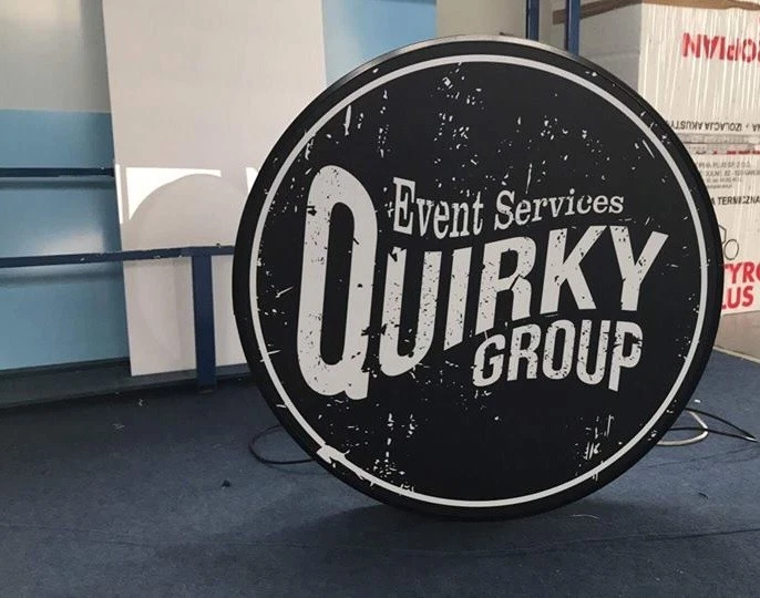 LED Leuchtreklame rund 1-seitig 80cm ohne Grafik inkl. Lieferung - Bild 4 von 4