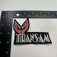 c 1990s / Early 2000s TRANS AM Patch Pontiac Firebird Pony Car Auto 00.K