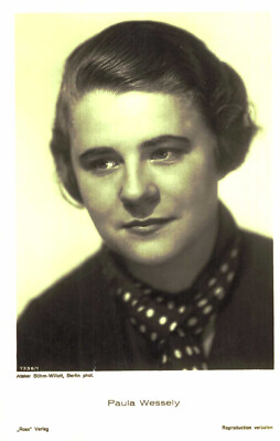 Paula Wessely * Original Ross Postcard * No. 1924 D
