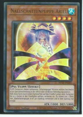 YUGIOH NAELSCHATTENPUPPE ARIEL MP21-DE245 ULTRA RARE 1.AUFLAGE