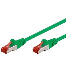 Techly Professional Cavo di rete Patch in CCA Schermato Cat. 6 Verde F/UTP 10 m 