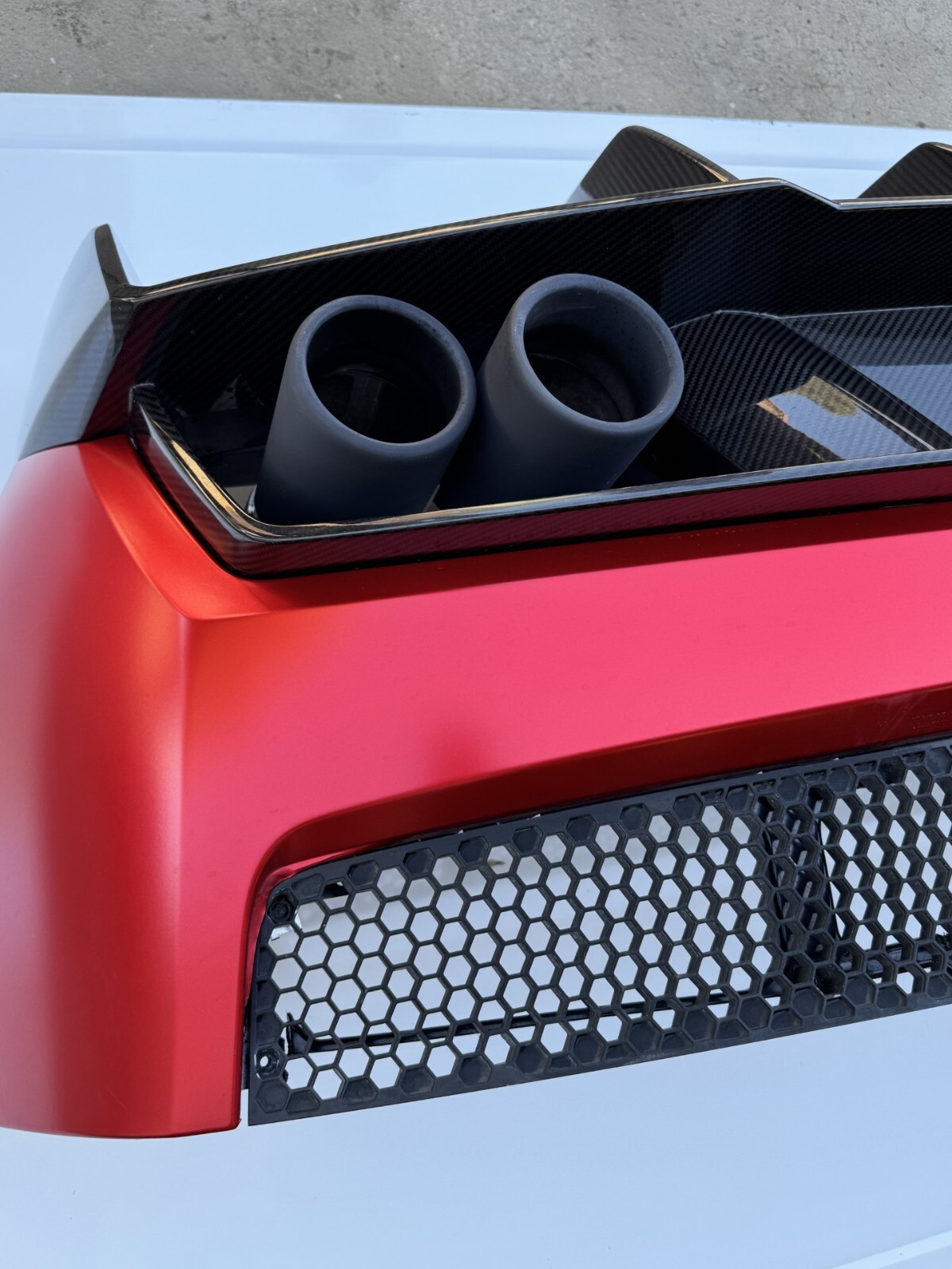 Lamborghini Gallardo Superleggera Rear Bumper Carbon Fiber 400807511F 403807527A