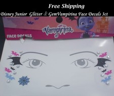 Vampirina Face Decals 3ct Disney Junior - Party Favors Supplies toys free ship