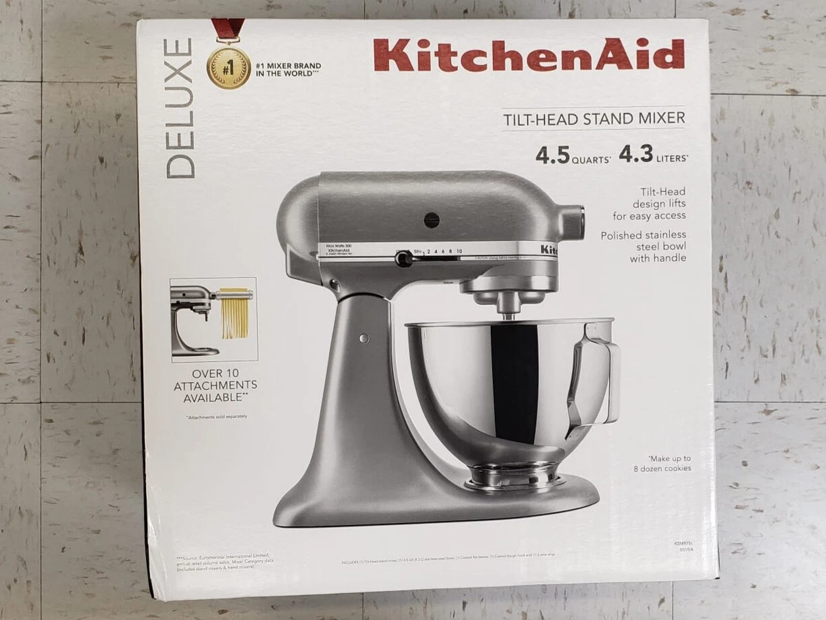 KitchenAid Deluxe 4.5 Quart TiltHead Stand Mixer