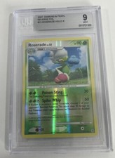 Pokemon Diamond & Pearl Roserade Reverse Holo #13 Heavy Play Beckett 9 Mint on eBay