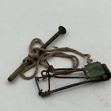 Vintage Macabee Gopher Trap, Vintage Farmhouse Barn Collectible Primitive