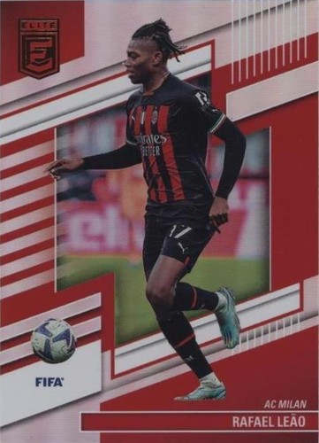 2022-23 Topps Finest UCL AC Milan Rafael Leao Autograph Blue