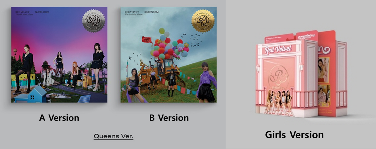 Sealed Red Velvet Queendom 6th Mini Album Queens + Girls