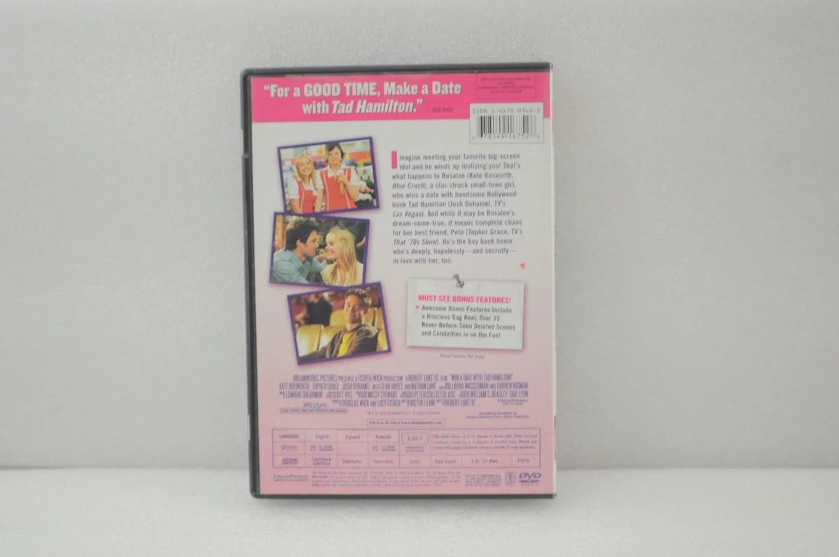 Win A Date With Tad Hamilton DVD Movie Original Release eBay