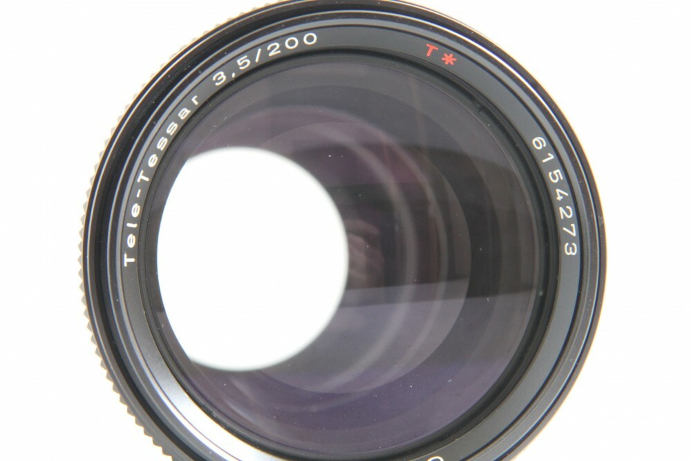 Near Mint Contax Carl Zeiss Tele-Tessar T* 200mm f 3.5 AEG