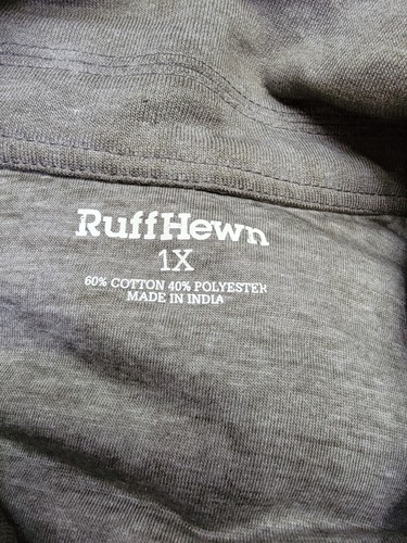 Ruff Hewn Womens Jacket Coat Size 1X Gray - Picture 2 of 12