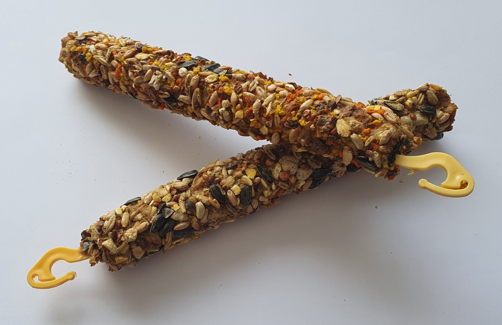 2x Hamster Sticks Food Nut + Biscuits Pet Rabbit Degu Hanging Pet ...