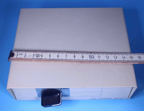 DATA SWITCH Aa Bb / Ab Ba DATA TRANSFER SWITCH 4 Port parallel/seriell Vintage - Bild 4 von 6