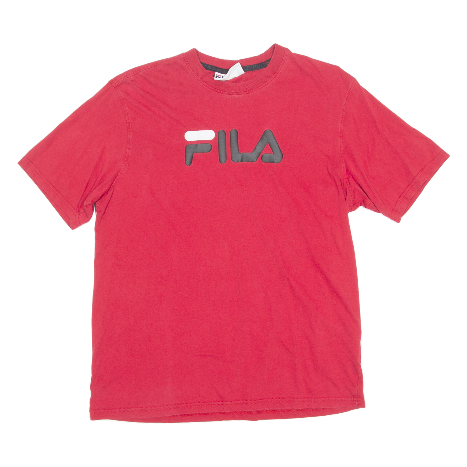 FILA Maglietta Uomo Rosso Girocollo M