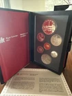 1984 Royal Canadian Mint 7 Coin Double Dollar Proof Set with Case
