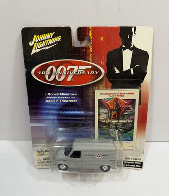 Johnny Lightning James Bond 007 Telephone Repair Van The Spy Who Loved Me
