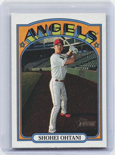 2021 Topps Heritage #245 Shohei Ohtani