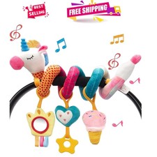 Detachable Soft Unicorn Car Seat Toys for Babies 0-6  Perfect Baby Gifts