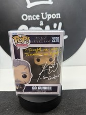 ACOA COA Rare Solo Levelling Funko Pop Signed Go Gunhee By Kent Williams