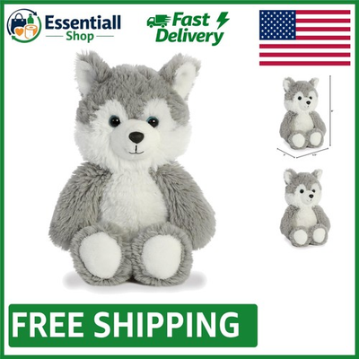 #ad Adorable 8quot; Husky Stuffed Animal High Quality Cuddly Companion for Kids $17.09