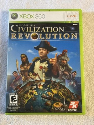 Sid Meier's Civilization Revolution (Xbox 360, 2008) Tested CIB