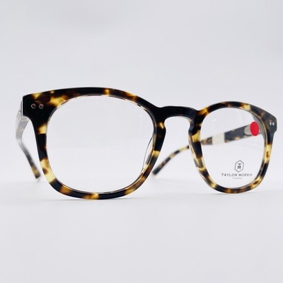 TAYLOR MORRIS Brille TORTOISE KEYHOLE SQUARE Brillengestell MOD: W8 C7