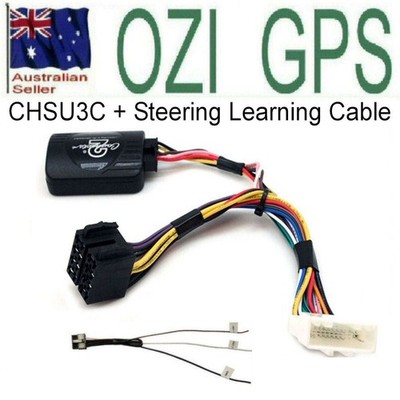 SUBARU OUTBACK 2009-2014 STEERING WHEEL INTERFACE + LEARNING CABLE AERPRO CHSU3C
