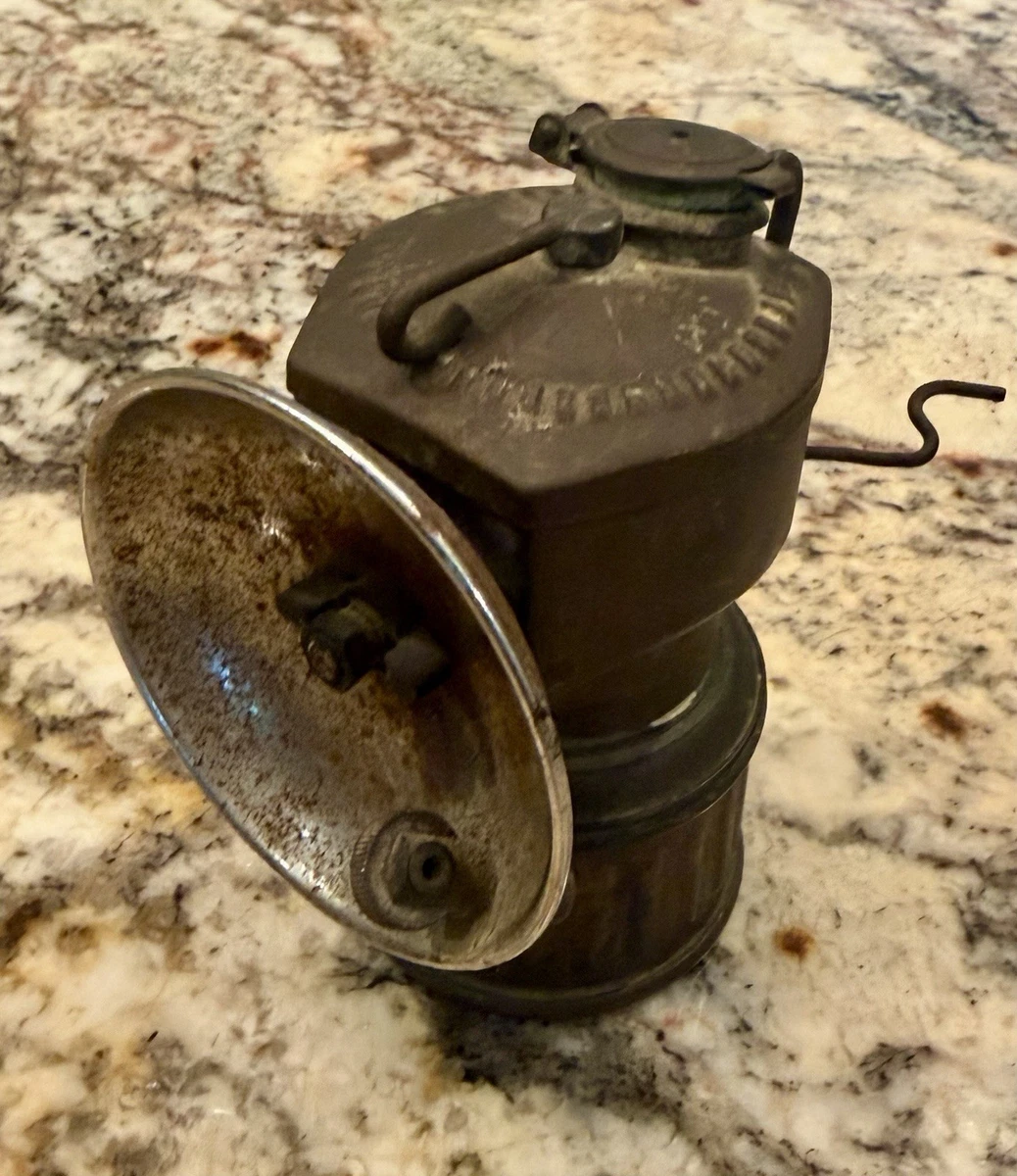 Justrite Carbide Lamp Collectible Mining Equipment for sale | eBay