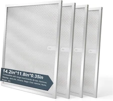 Filtro campana cocina aluminio 2 pack reemplazo compatible mide 11 3 4 x 14 1 4