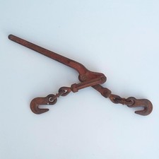 Vintage Lever Chain Load Binder Come Along Snap Binder Industrial Salvage