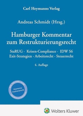 Hamburger Kommentar zum Restrukturierungsrecht StaRUG · Krisen-Compliance · IDW 