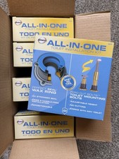 Lot of 5, Danco 10879 All-In-One Toilet Installation Kit Perfect Seal Wax Ring